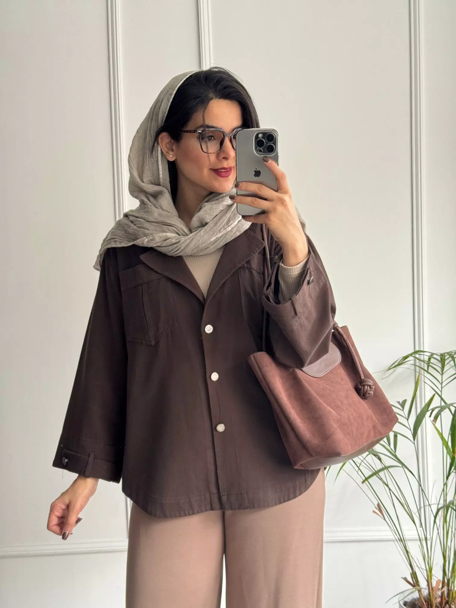 مانتو کتان جین رنگی شایلین